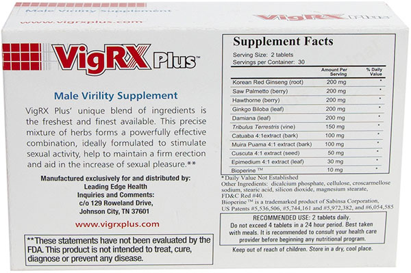 VigRXPlus-ingredients